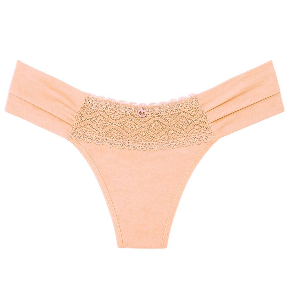 Calcinha Fio Duplo Bombom Com Renda Vaydosa Lingerie