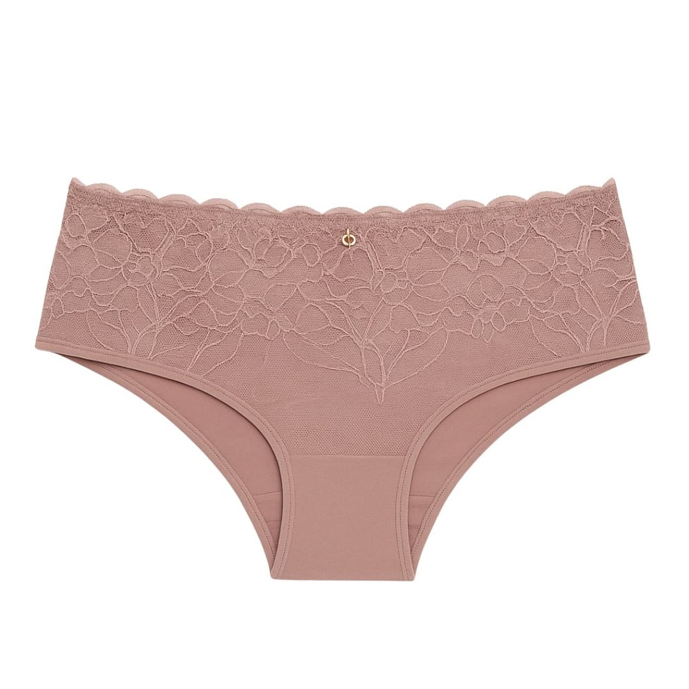 Calcinha Fio Duplo Microfibra Com Renda Vaydosa Lingerie