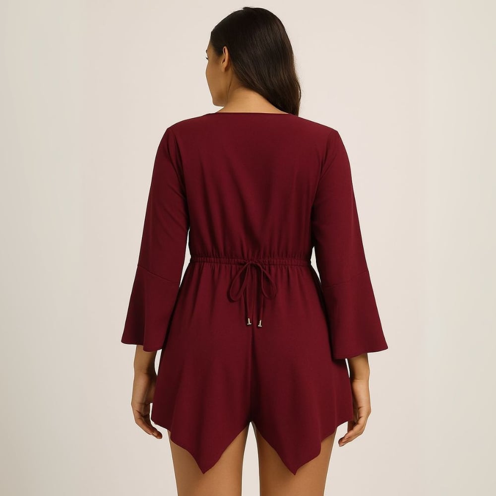 Saída De Praia Com Ponta Linha Premium Hangar Lingerie