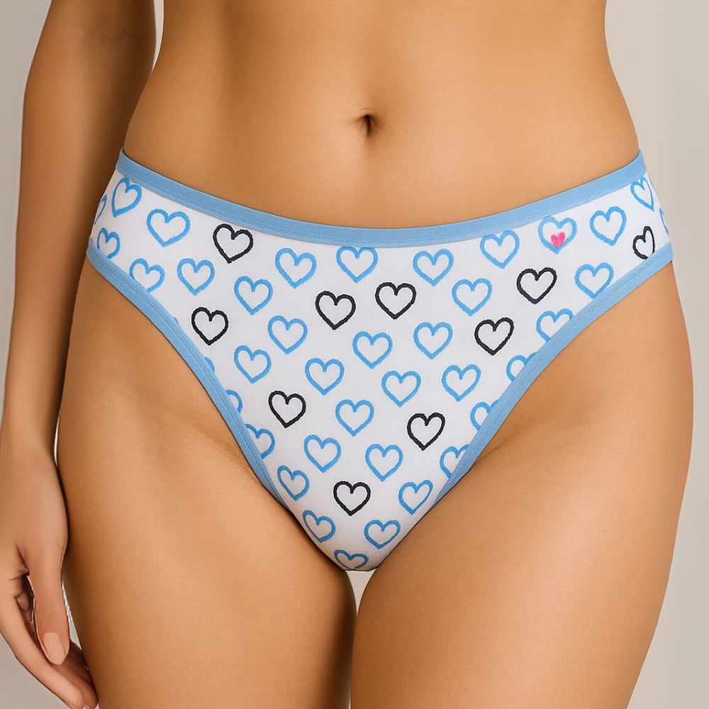 Calcinha Charmosa Microfibra Estampada Beth Lingerie