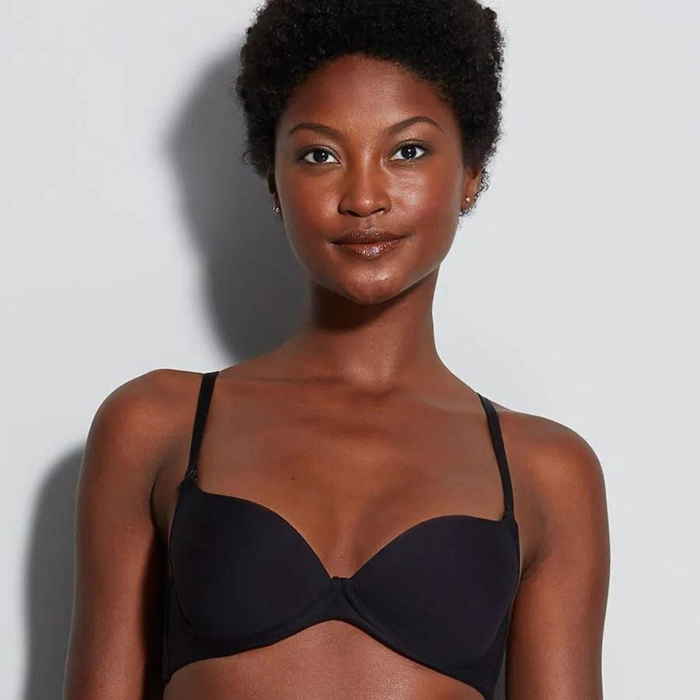 Sutiã Meia Taça Em Microfibra Taça C Hope