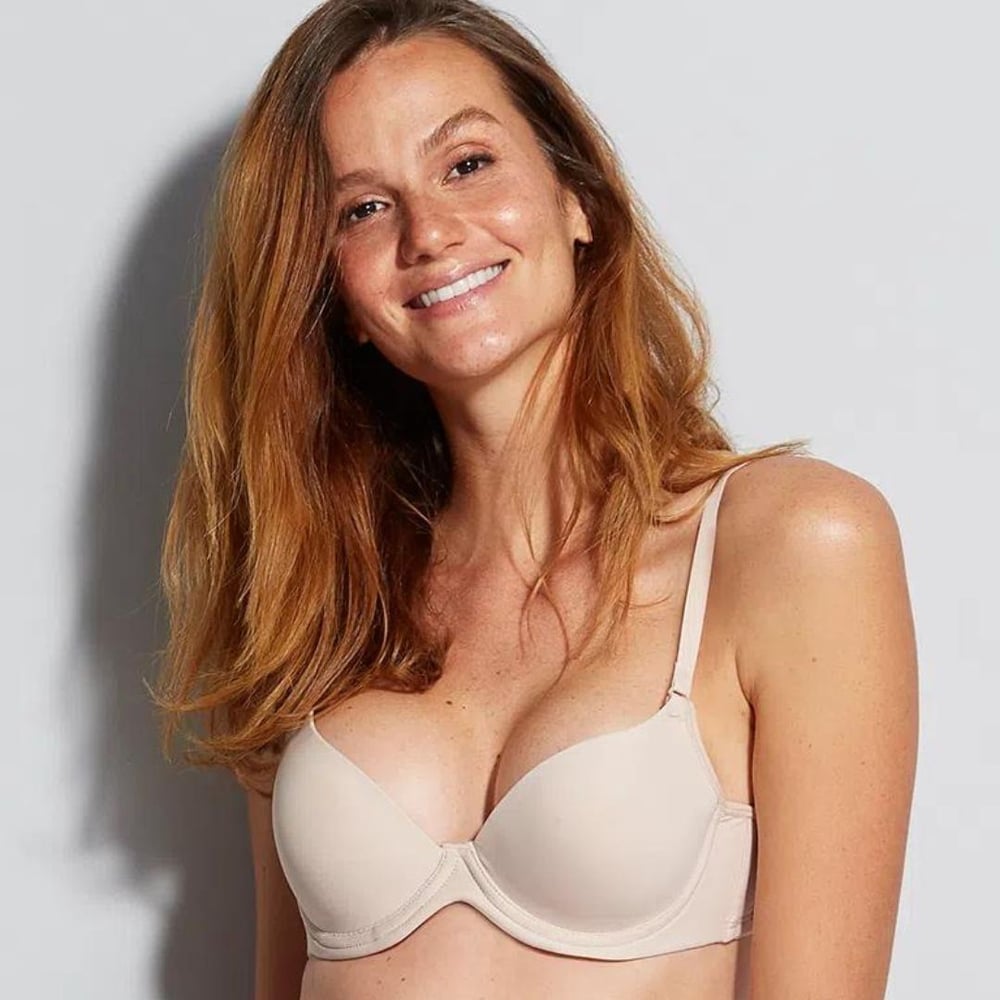 Sutiã Meia Taça Em Microfibra Taça D Hope