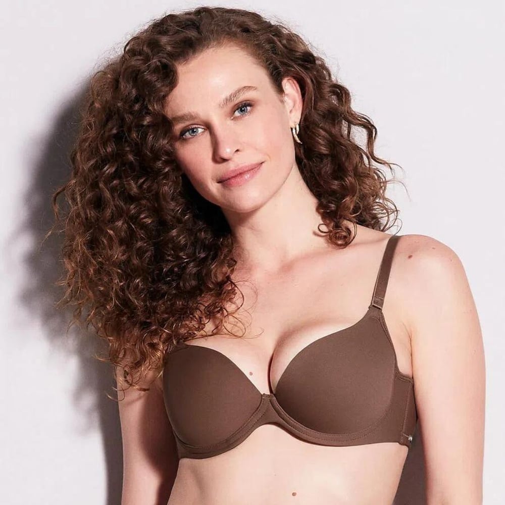 Sutiã Meia Taça Em Microfibra Taça D Hope