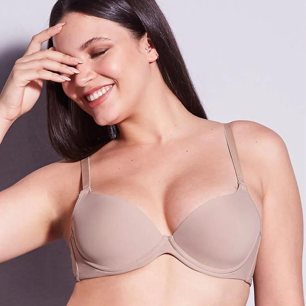 Sutiã Meia Taça Em Microfibra Taça D Hope