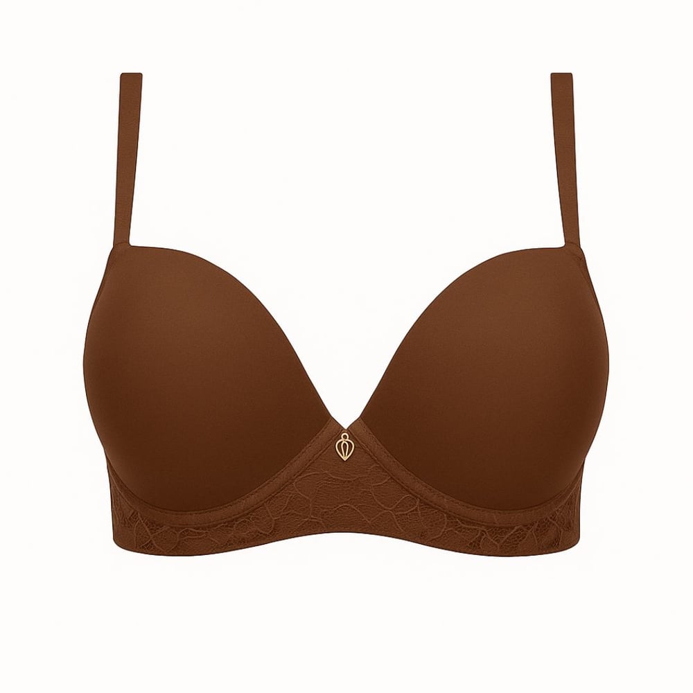 Sutiã Copa C Base De Renda Reforçado Vaydosa Lingerie