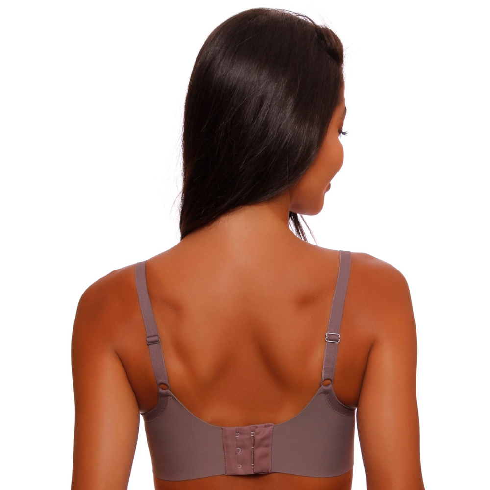 Sutiã Com Aro E Bojo Base Invisível Fit Detalhes Em Renda Nayane