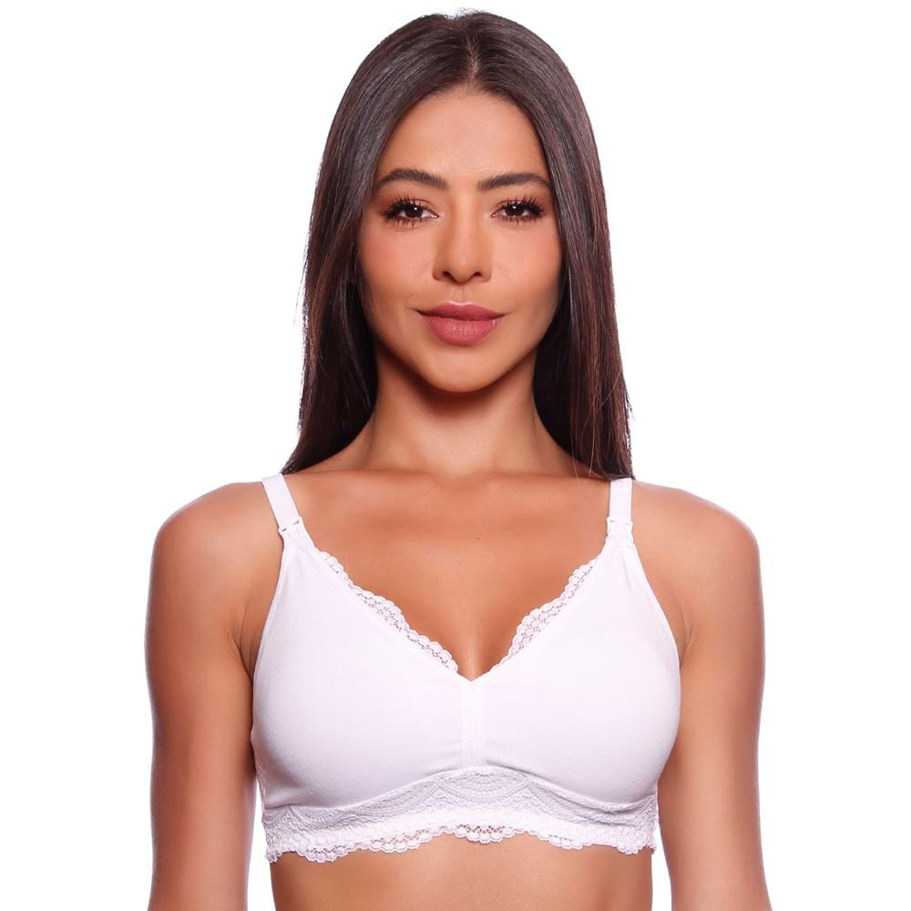Sutiã De Amamentação Com Renda Eco Gloss Nayane