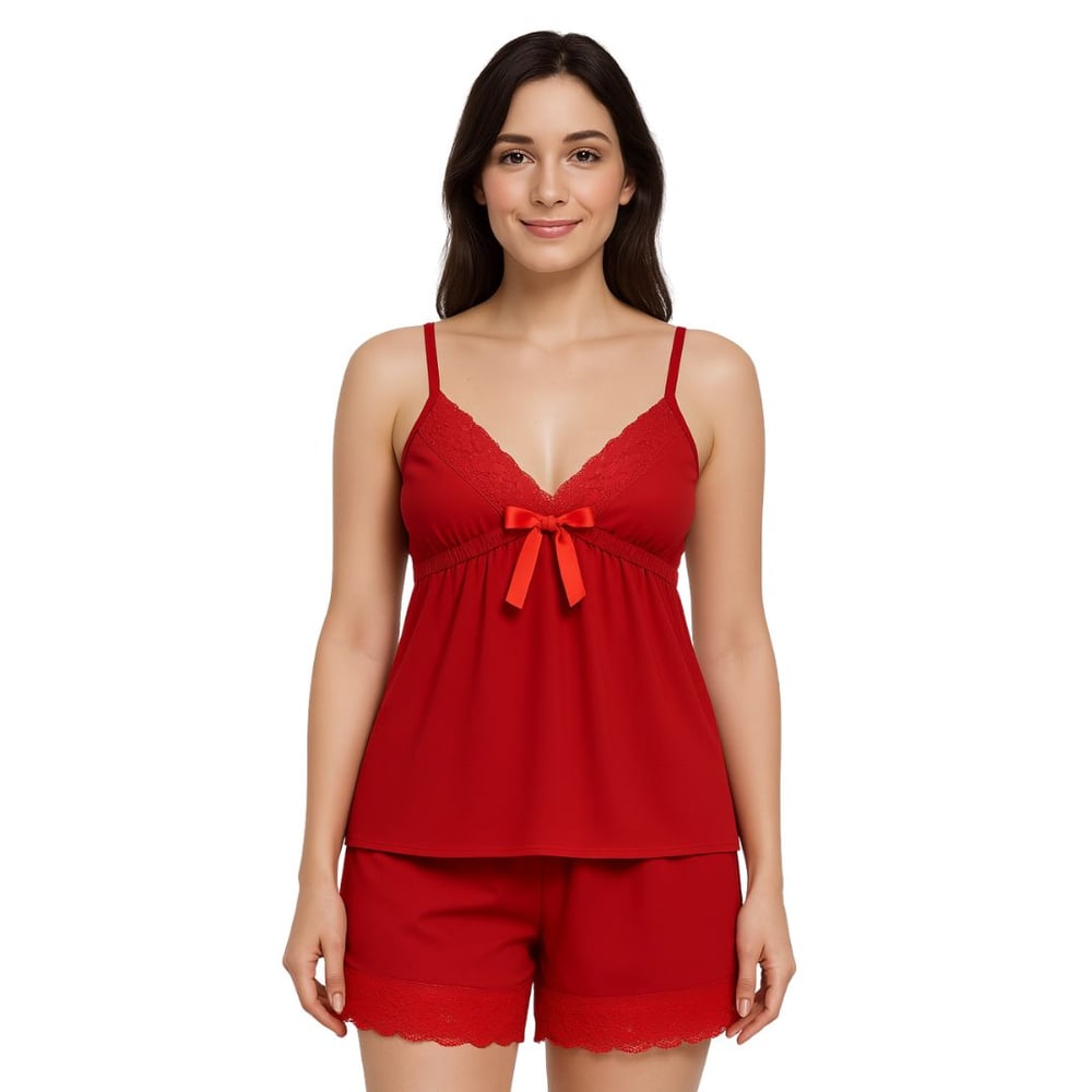 Short Doll Sensual Com Detalhes Em Renda Lust Chick