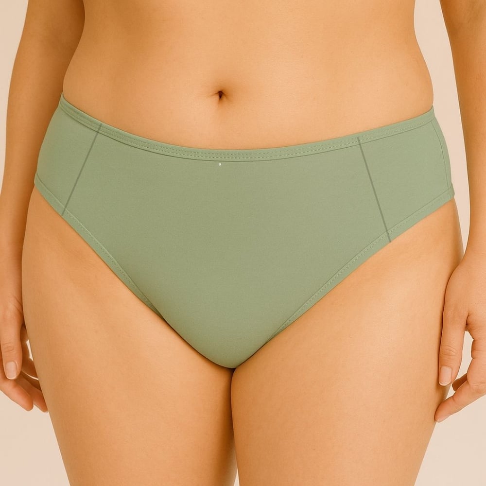 Calcinha Senhora Plus Size Colors Em Microfibra Lutestil Lingerie