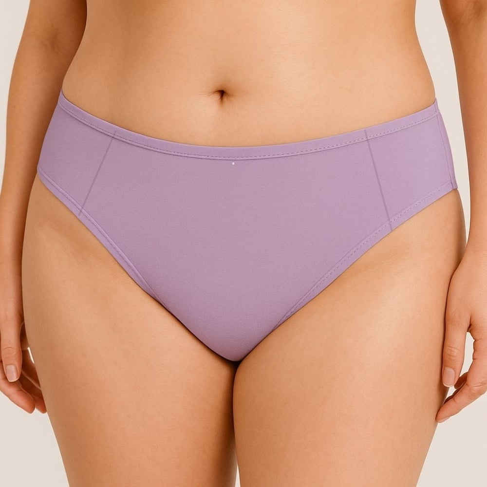 Calcinha Senhora Plus Size Colors Em Microfibra Lutestil Lingerie