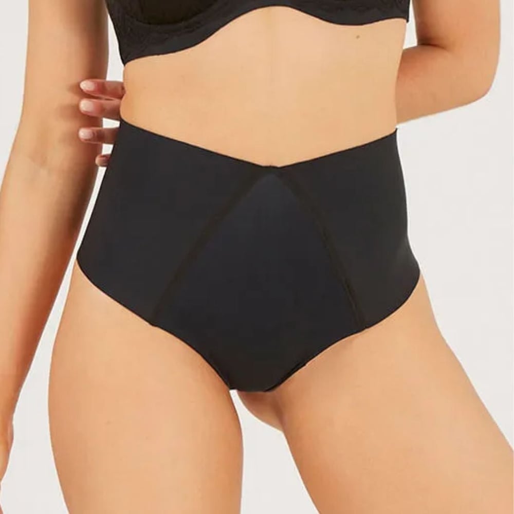 Calcinha Fio Duplo Cintura Alta Com Efeito Invisível Fit Nayane