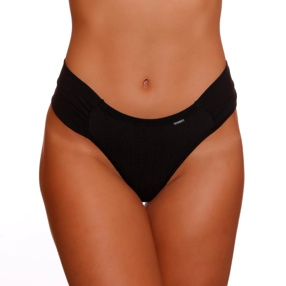 Calcinha Fio Dental Bombom Em Algodão Econfort