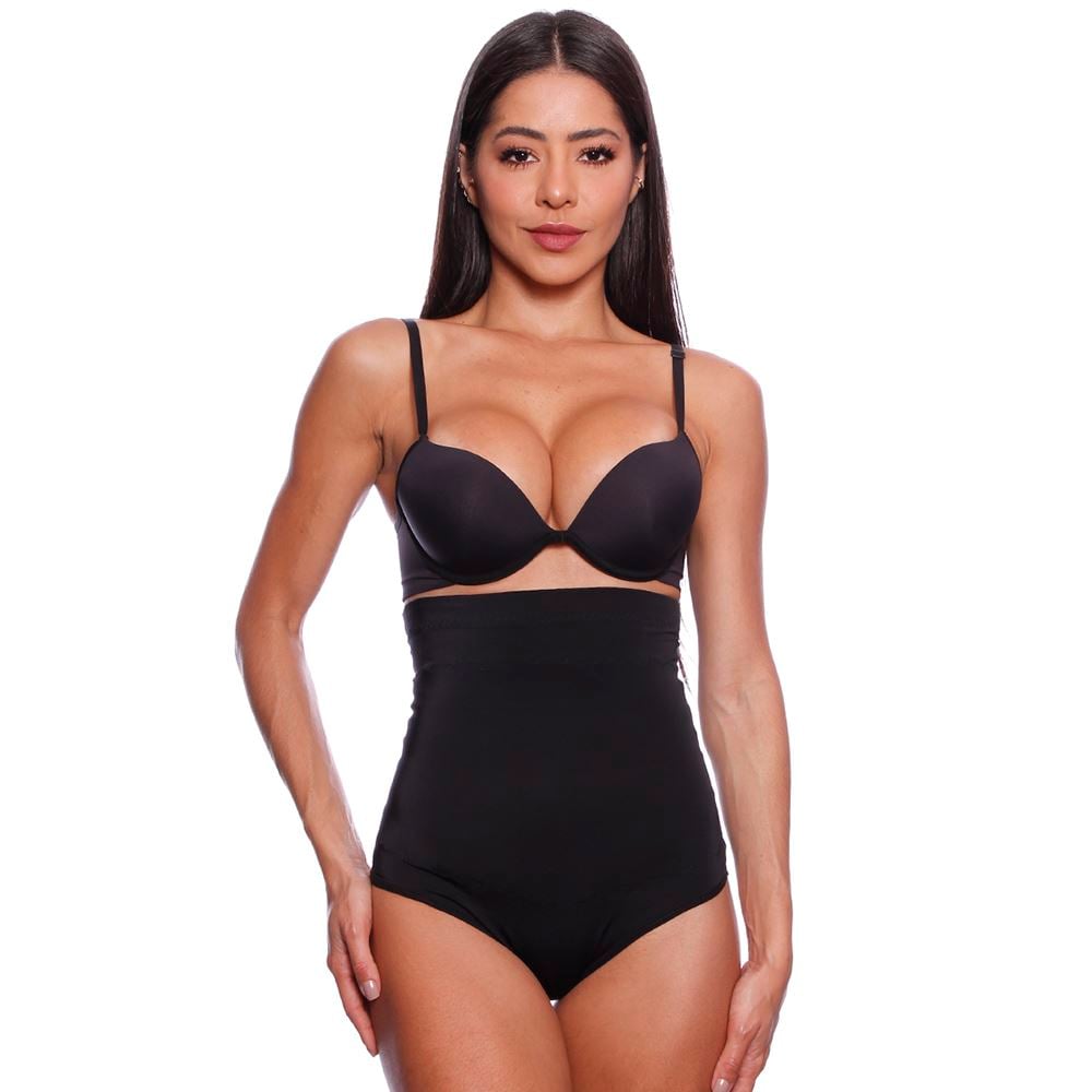 Calcinha Alta Compressão Fio Duplo Cintura Alta Vi Lingerie