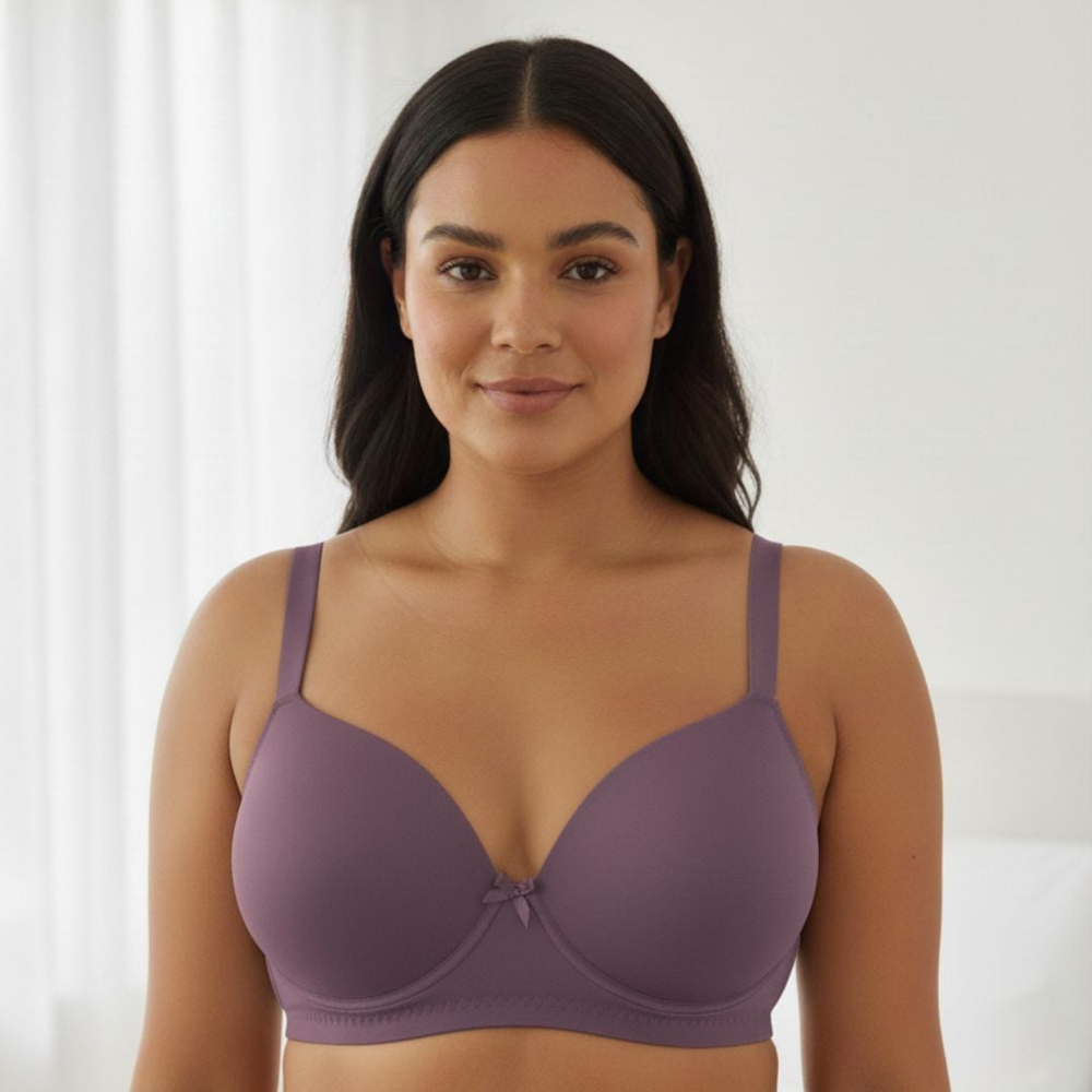 Sutiã Confort Plus Size Liso Com Bojo Dy Girl