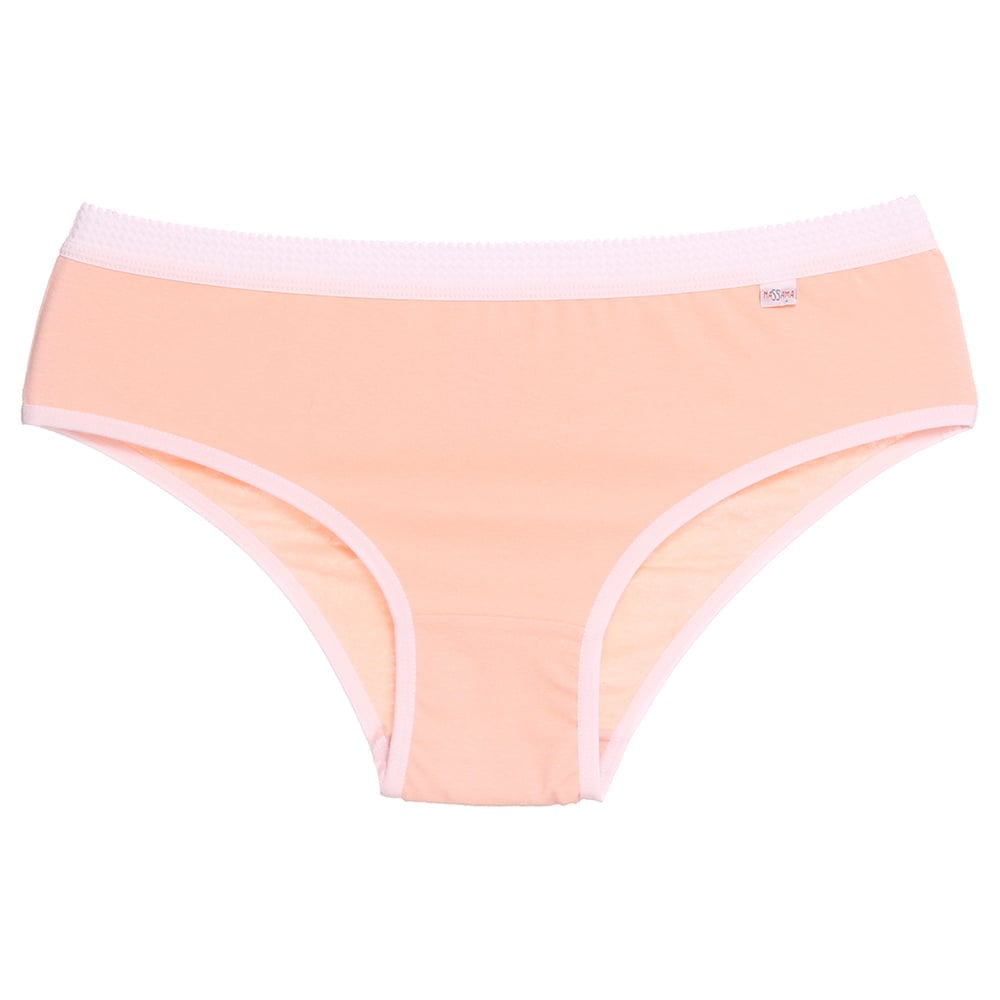 Calcinha Lisa Detalhe Elástico Na Cintura Nassama