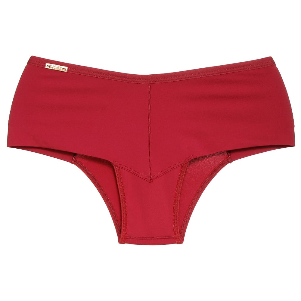 Calcinha Cintura Alta Bianca Com Tecido Duplo Edima
