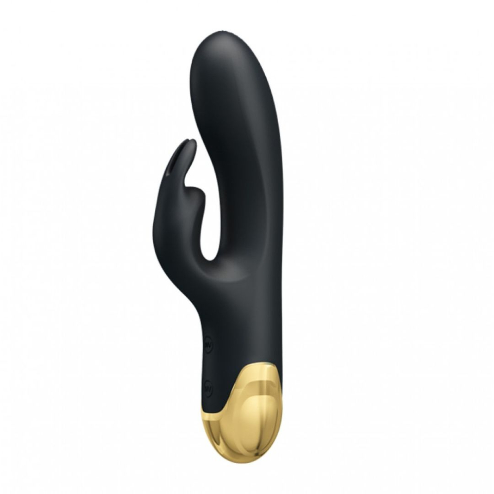 Vibrador Ponto G Double Royal Pleasure 24k Gold 7 Vibrações Pretty Love