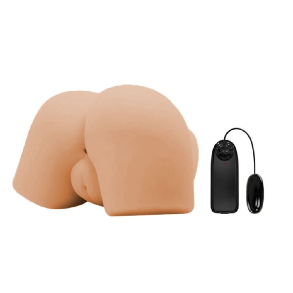 Masturbador Bumbum Com Vagina E ânus Penetráveis E Bullet Vibratório