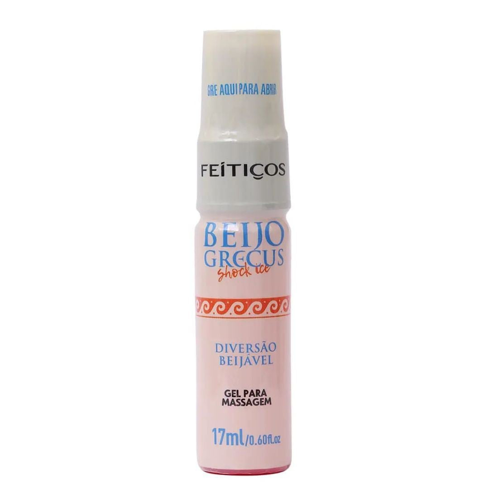 Beijo Grecus Shock Ice Gel Eletrizante 17ml Feitiços
