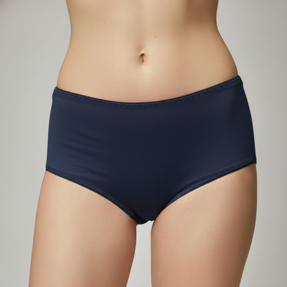 Calcinha Estilo Calçola Colors Lisa De Algodão Edima