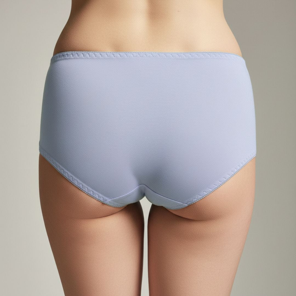 Calcinha Estilo Calçola Colors Lisa De Algodão Edima