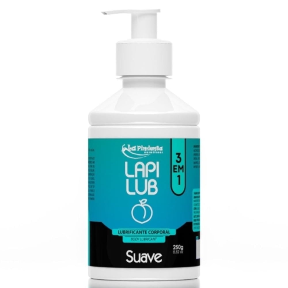 Lapi Lub Lubrificante Corporal 3 Em 1 Suave 250g La Pimienta