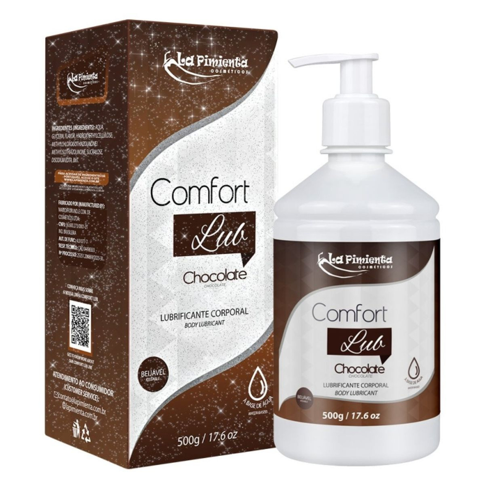 Comfort Lub Lubrificante Beijável 500g La Pimienta