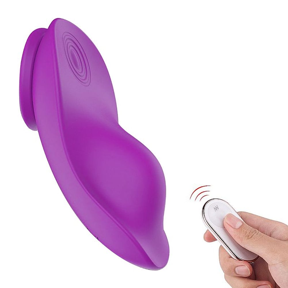 Vibrador De Calcinha Leaf 9 Modos De Vibração Recarregável Shande