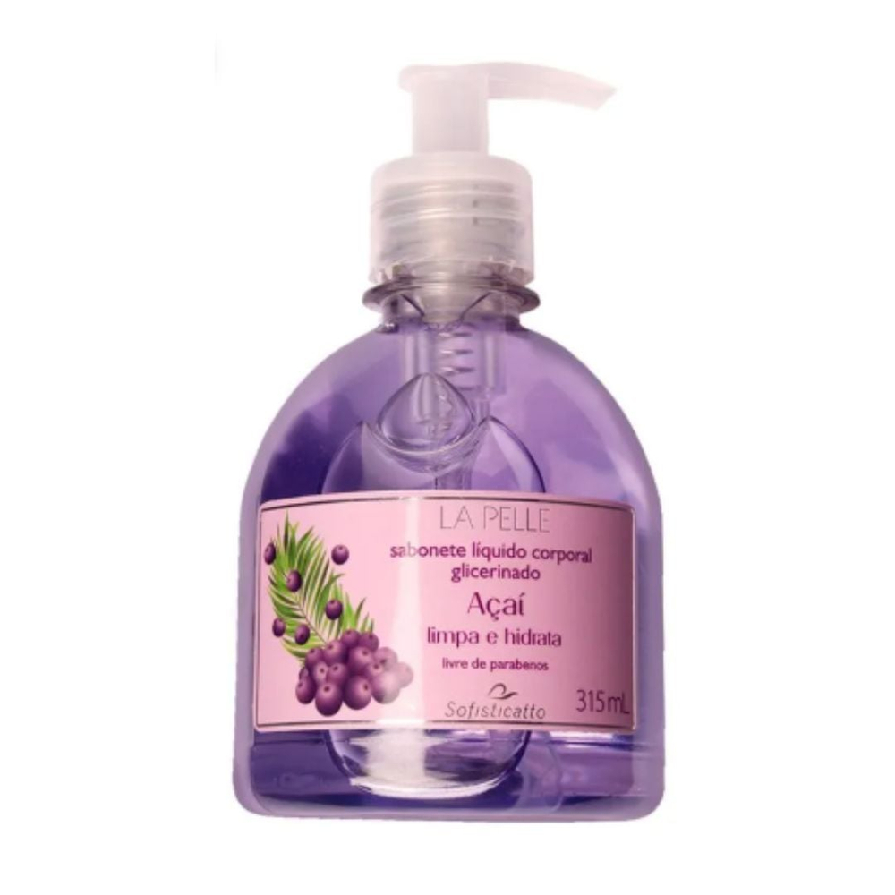 Sabonete Líquido Corporal Glicerinado 315ml Sofisticatto