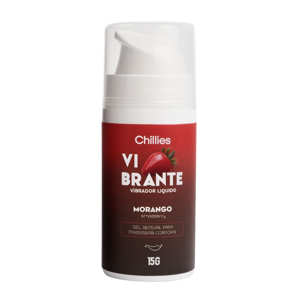 Vibrante Gel Vibrador Líquido Para Massagem 15g Chillies
