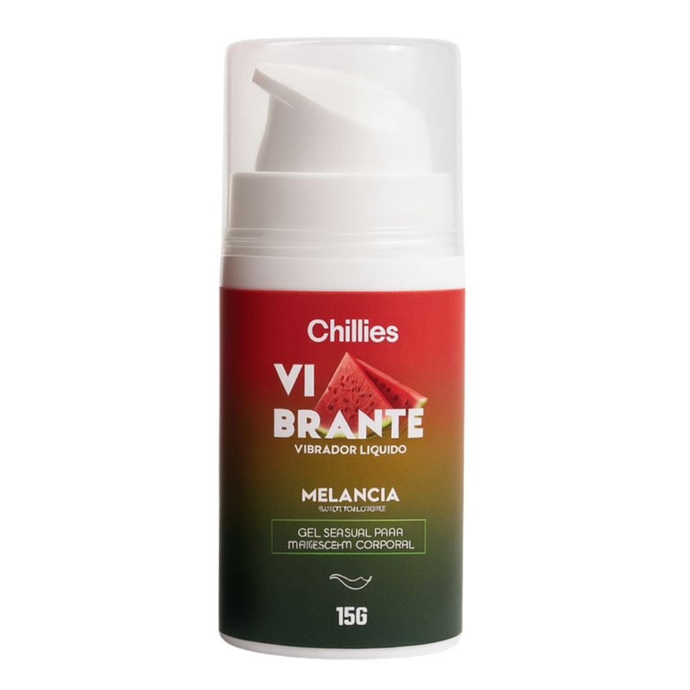 Vibrante Gel Vibrador Líquido Para Massagem 15g Chillies