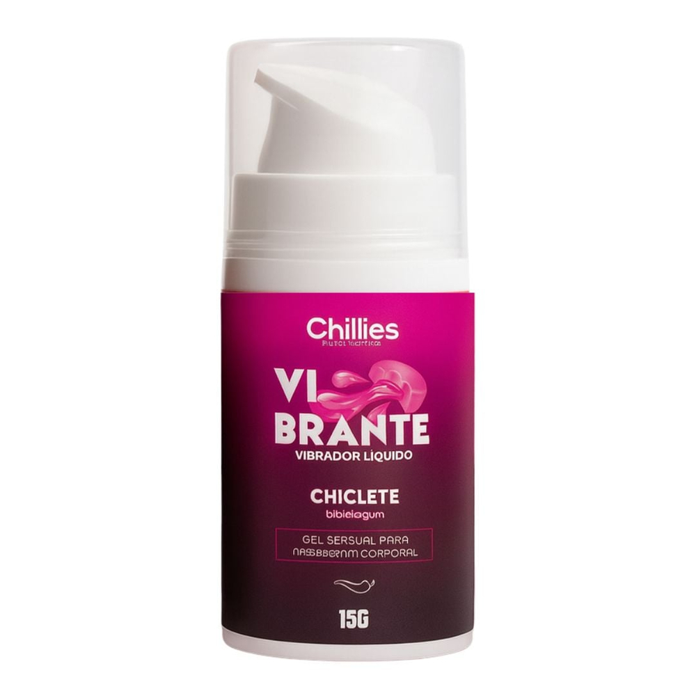 Vibrante Gel Vibrador Líquido Para Massagem 15g Chillies