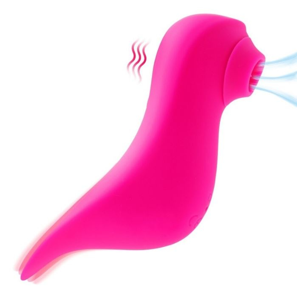 Vibrador Birdie Com Estumulador Clitoriano Duplo Vibe Toys
