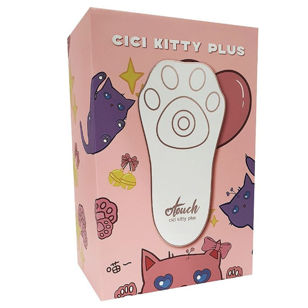 Vibrador Cici 7 Modos De Pulsação Formato De Patinha Vibe Toys