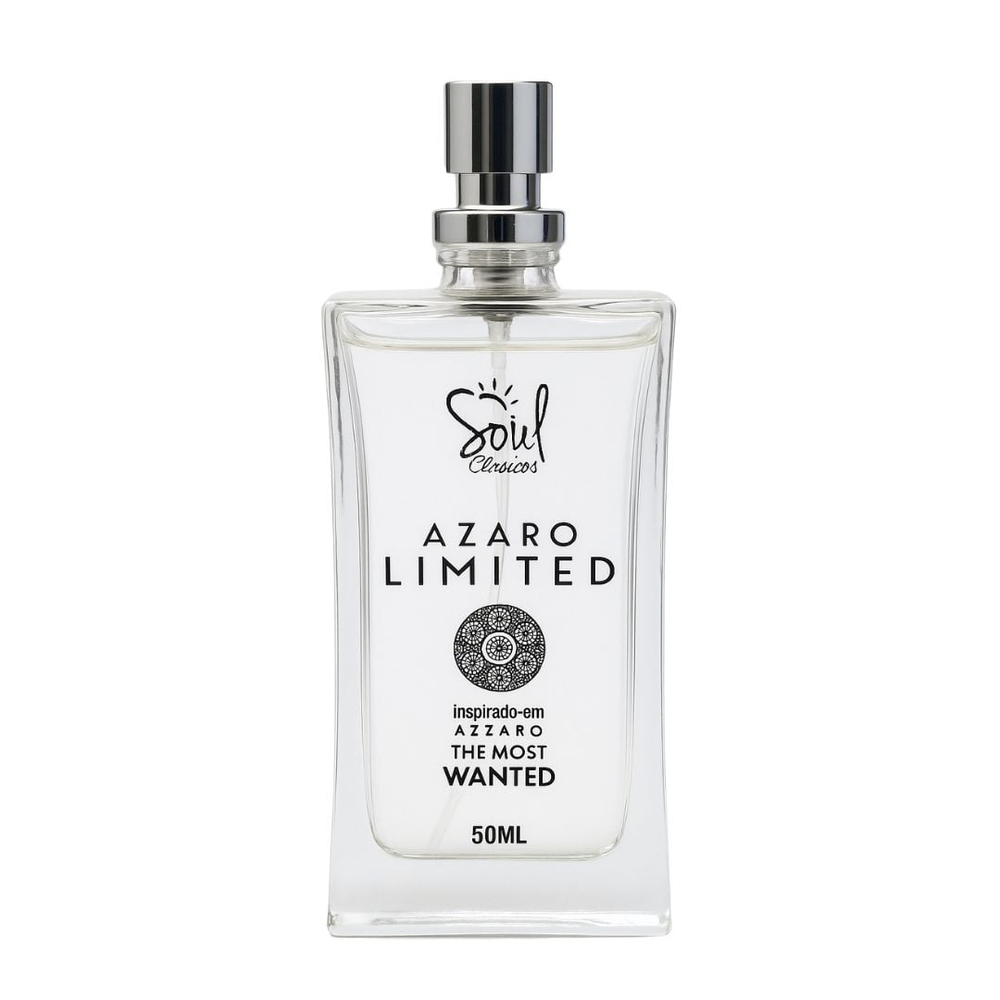 Azaro Limited Colônia Masculina 50ml Soul Cosméticos