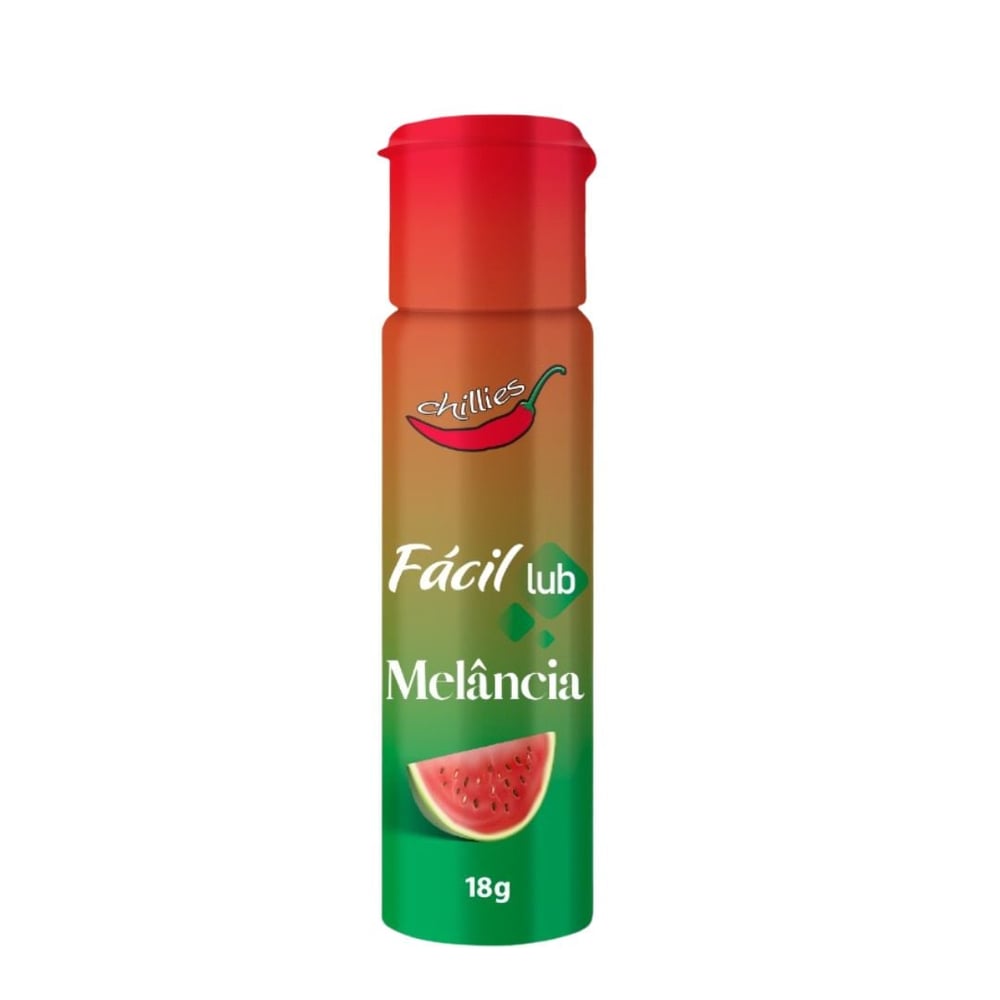 Fácil Lub Lubrificante Beijável 18g Chillies