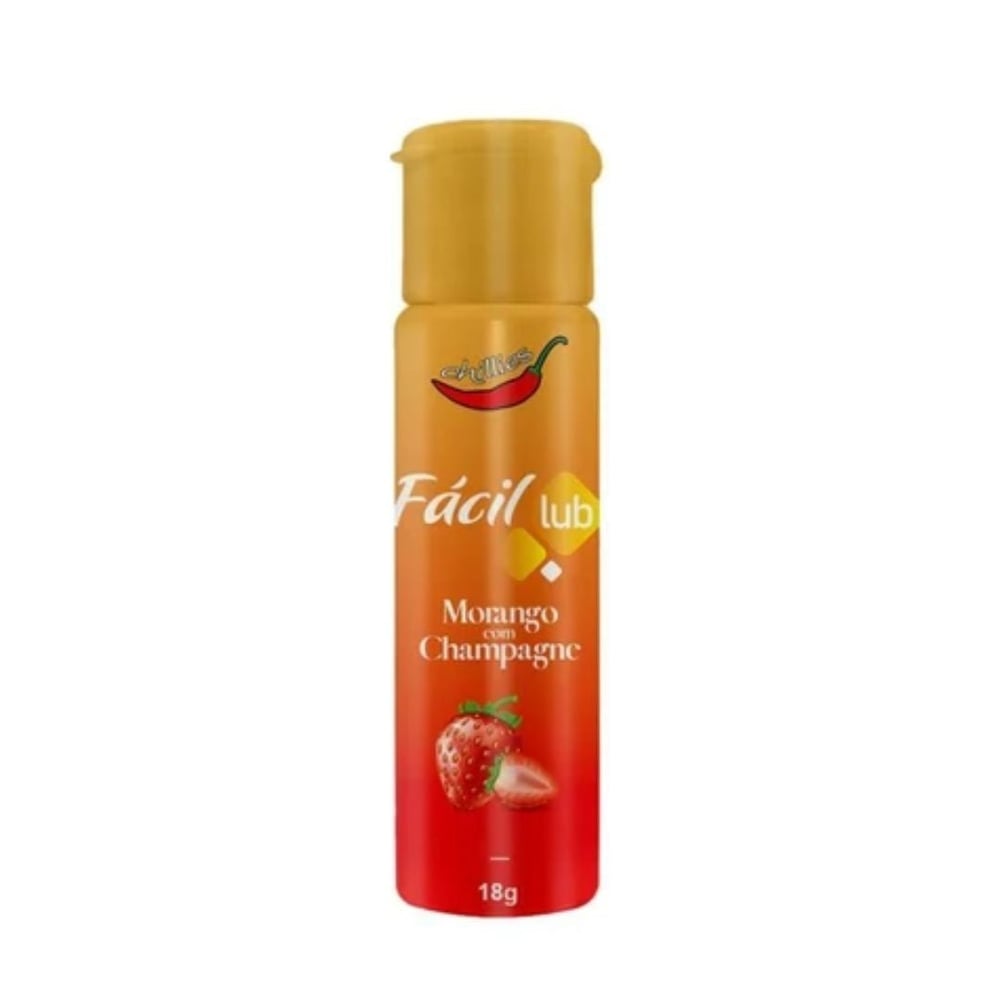 Fácil Lub Lubrificante Beijável 18g Chillies