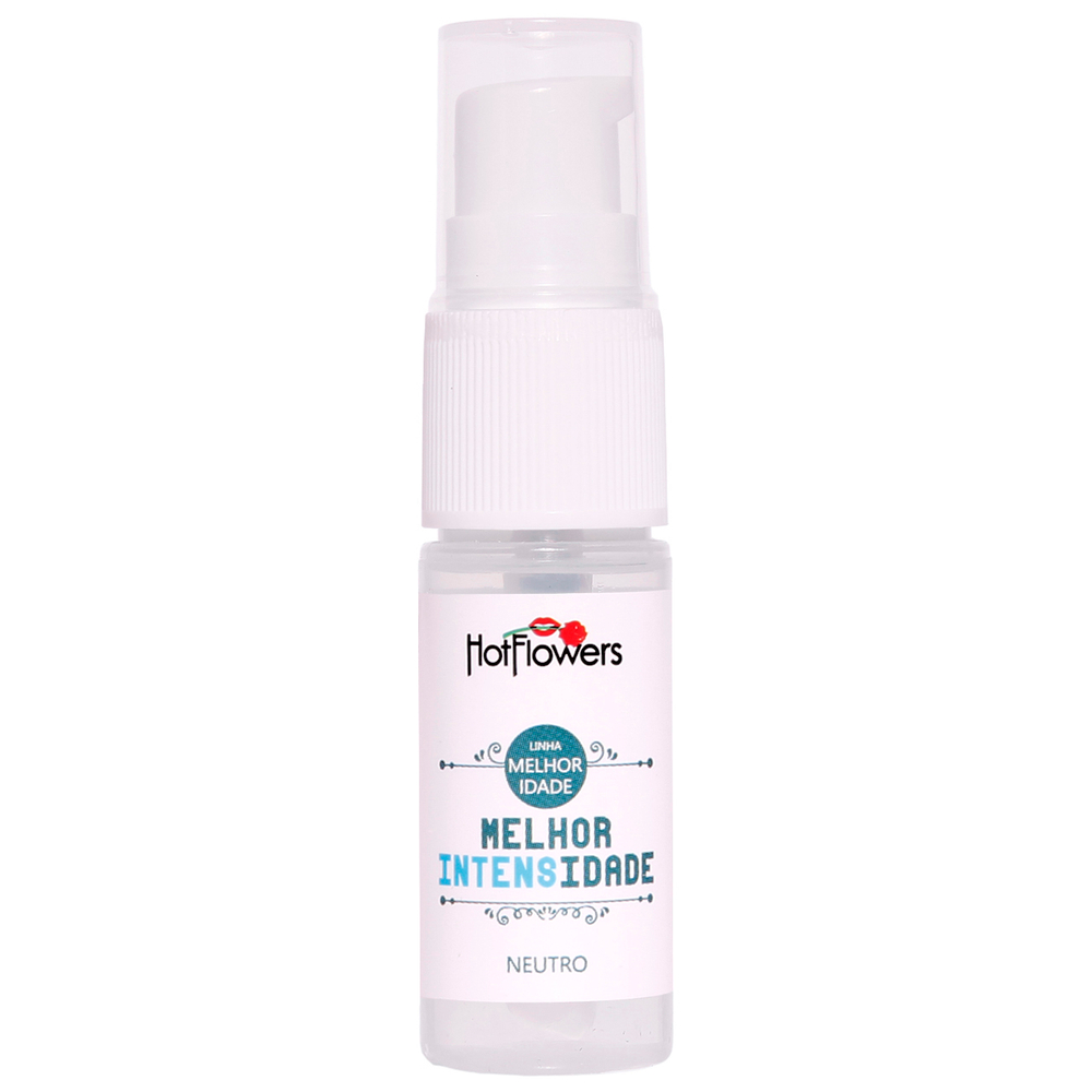 Melhor Intensidade Lubrificante Linha Melhor Idade 12ml Hot Flowers
