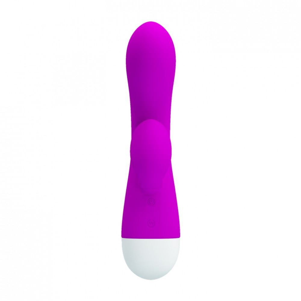 Vibrador Ponto G Com Estimulador De Clitóris Eli 30 Vibrações Pretty Love