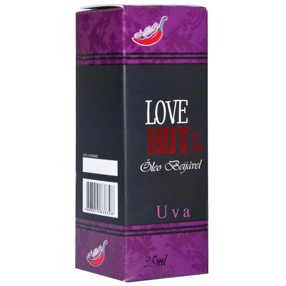 Love Hot óleo Beijável 35ml Chillies
