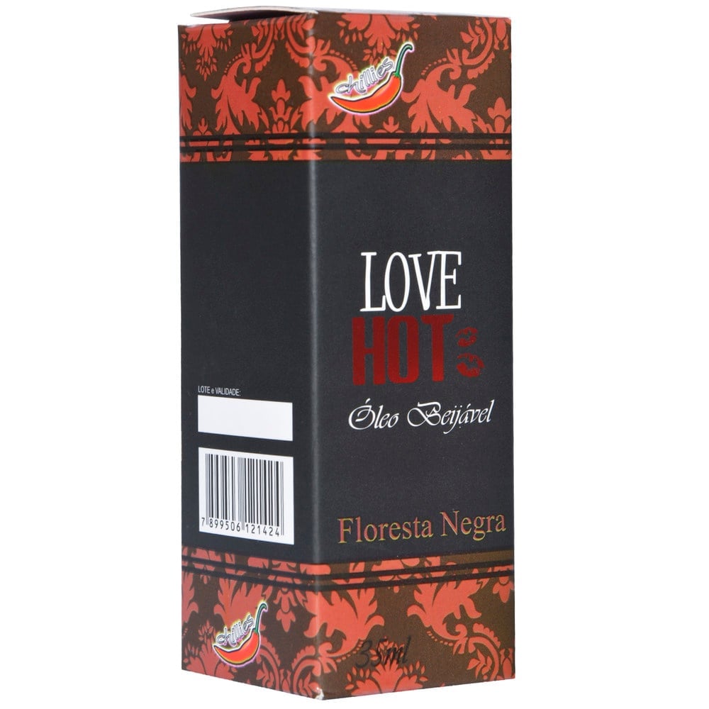 Love Hot óleo Beijável 35ml Chillies