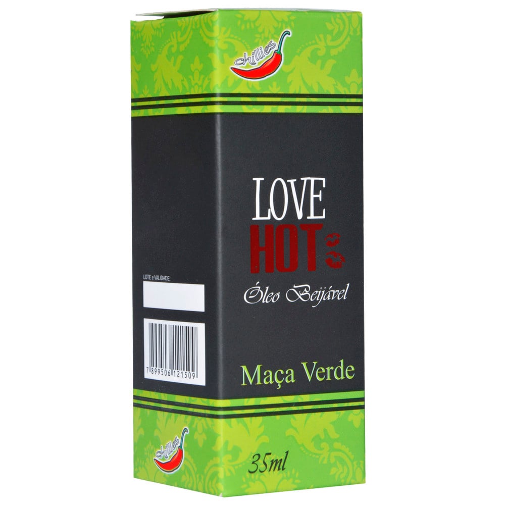 Love Hot óleo Beijável 35ml Chillies