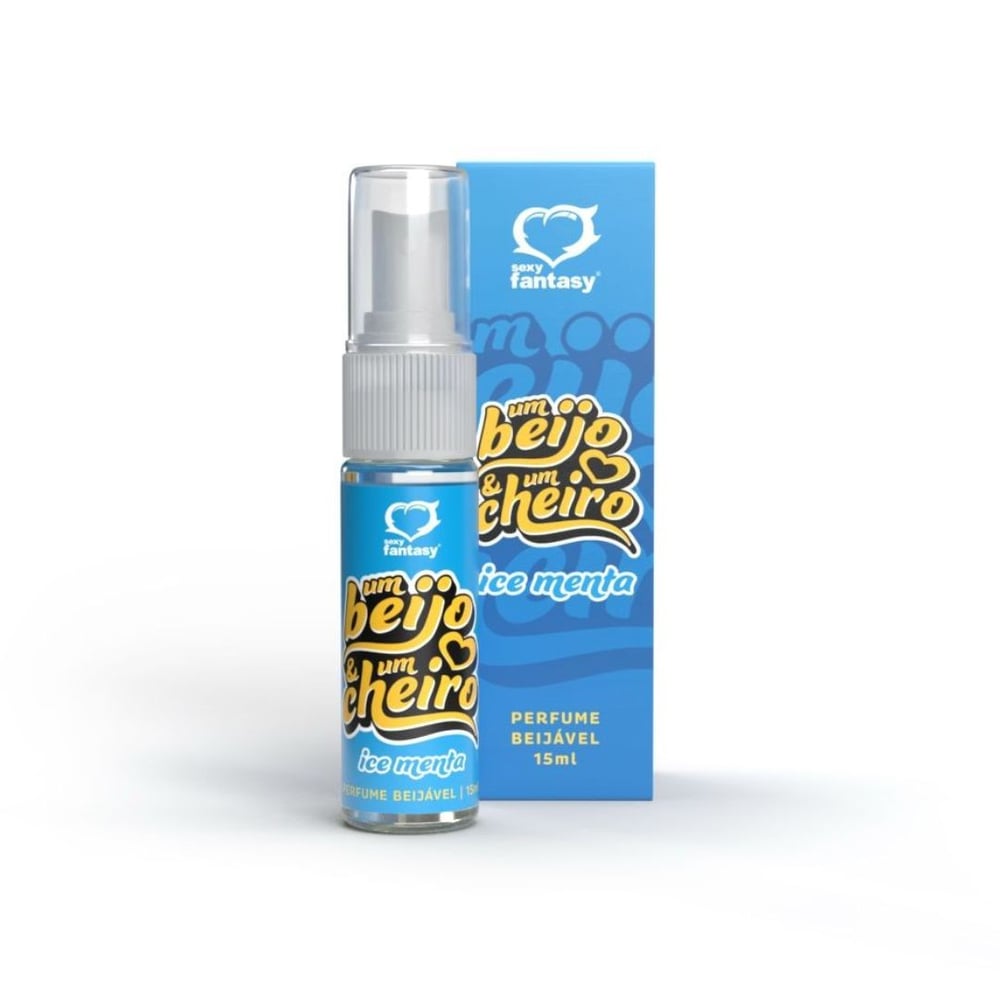 Um Beijo E Um Cheiro Perfume Beijável 15ml Sexy Fantasy