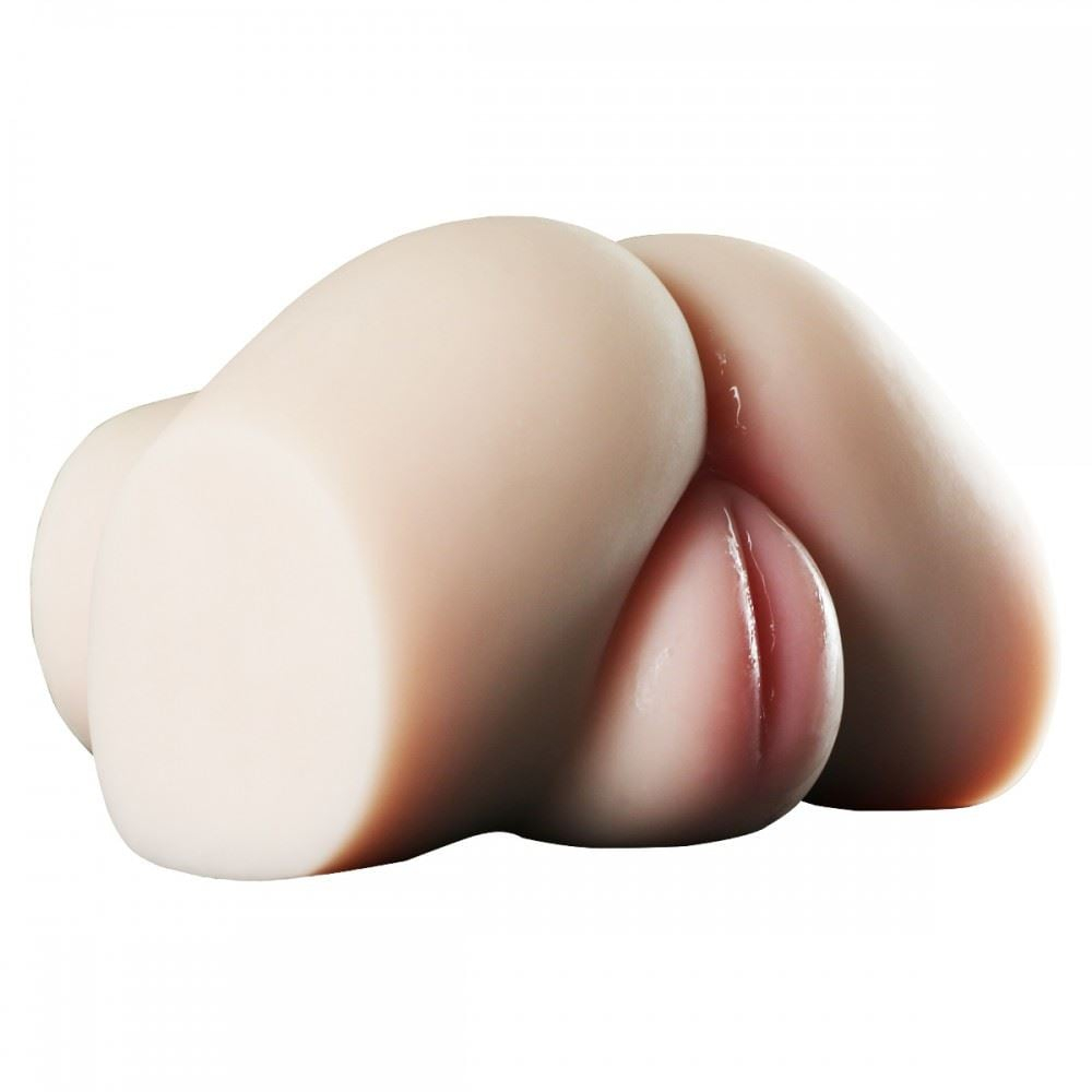 Masturbador Realista Com ânus Vagina E Dois úteros Penetráveis Crazy Lion