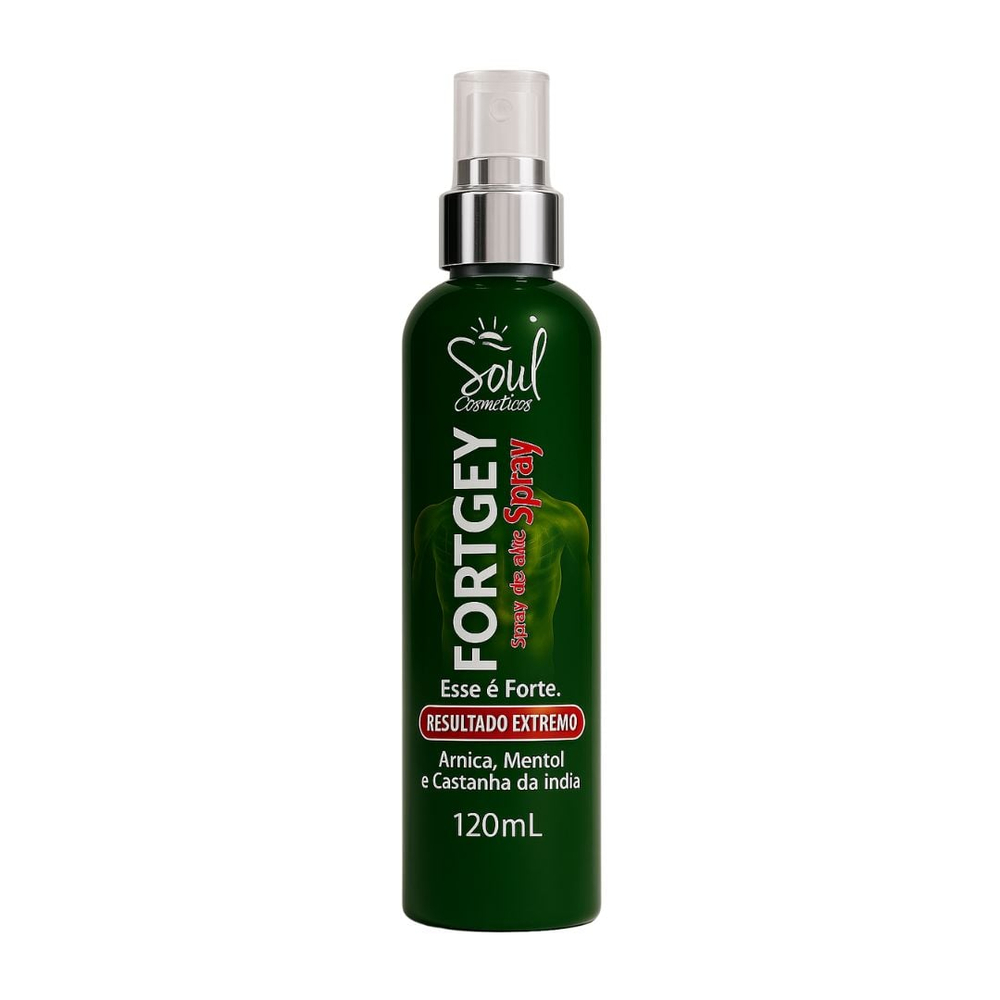 Fortgel Gel Para Massagem Spray 120ml Soul Cosméticos