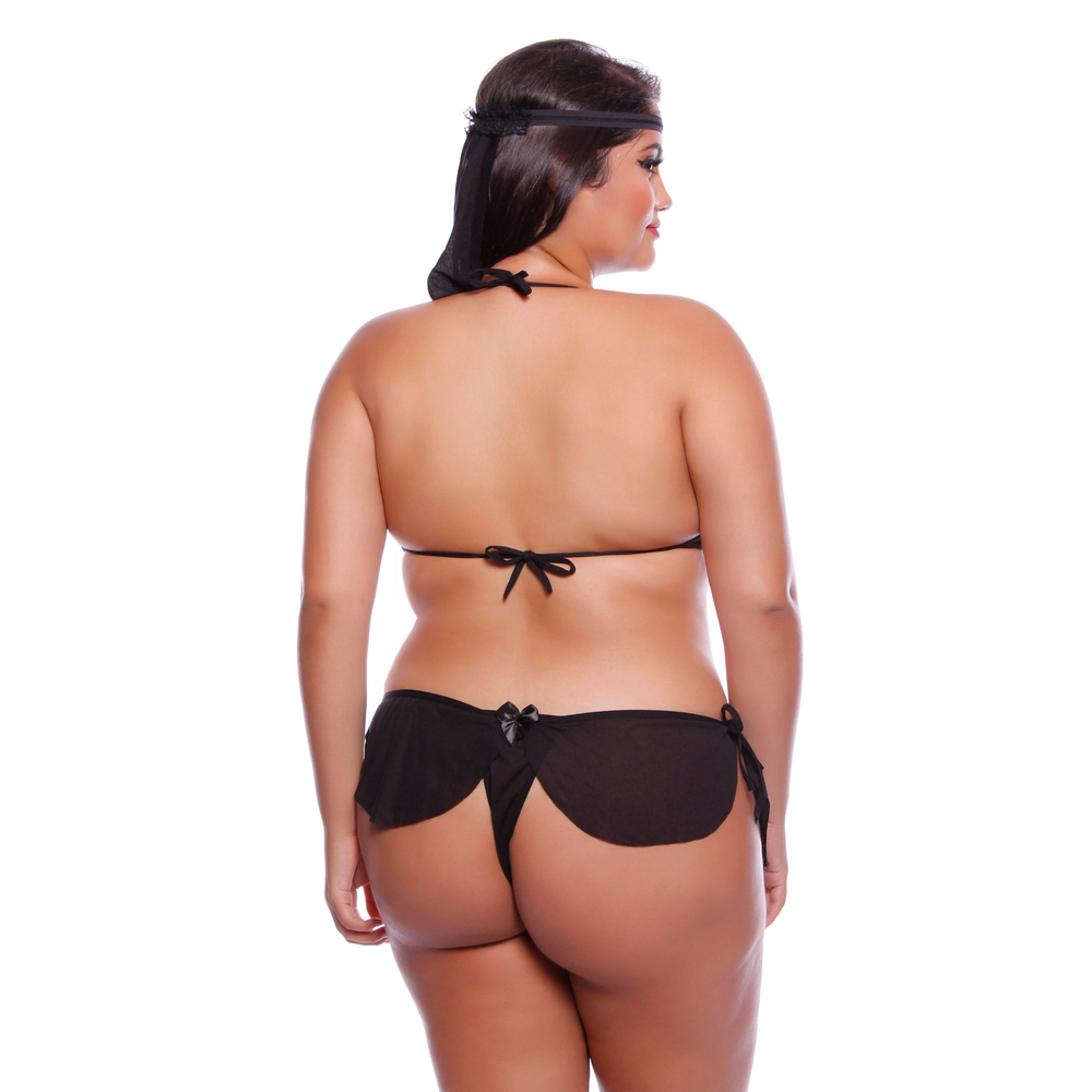 Fantasia Viuva Negra Plus Size Mil Toques