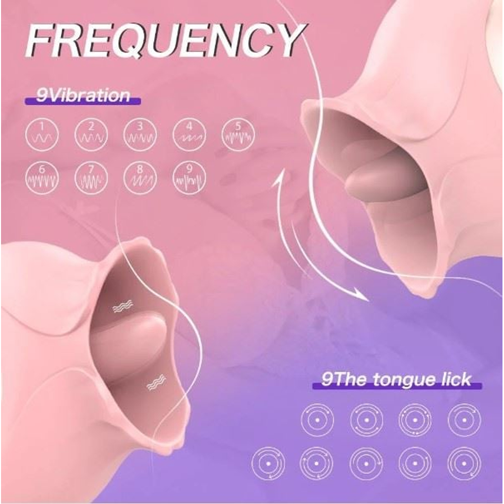 Estimulador Clitoriano French Kiss 9 Vibrações Vibe Toys