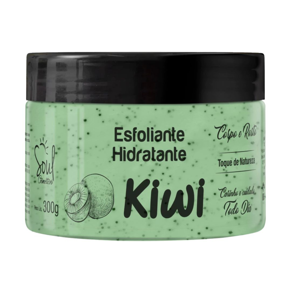 Esfoliante Hidratante Para Rosto E Corpo 300g Soul Cosméticos