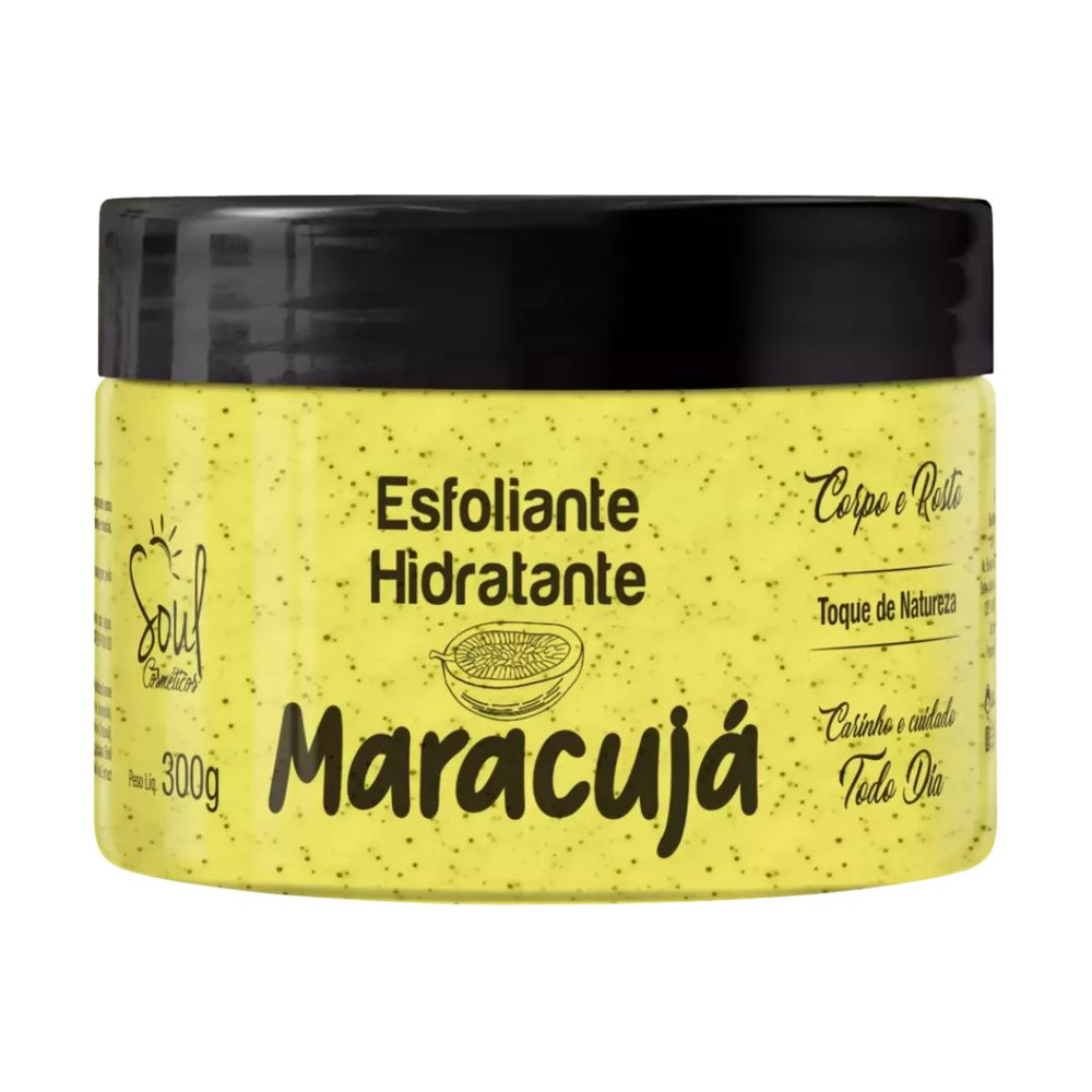 Esfoliante Hidratante Para Rosto E Corpo 300g Soul Cosméticos