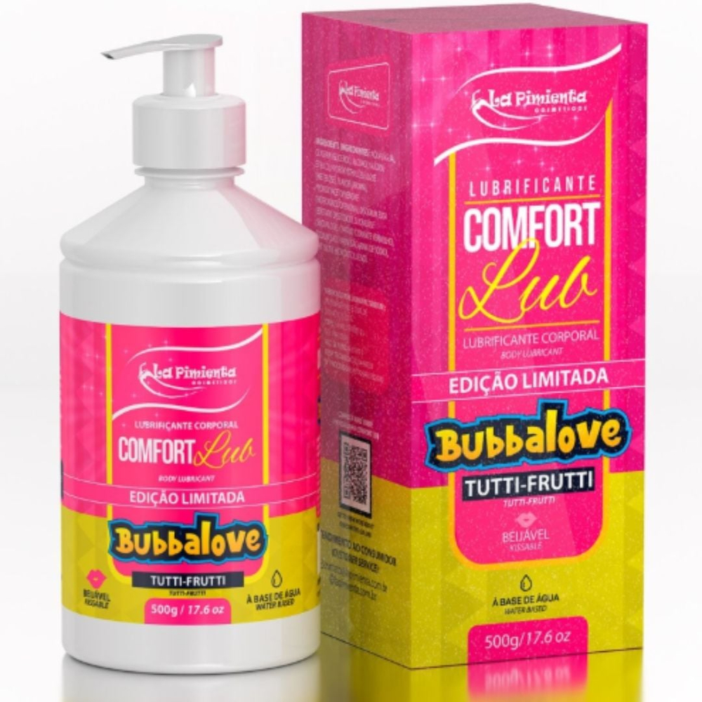 Comfort Lub Bubbalove Lubrificante Beijável 500g La Pimienta